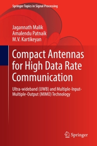 Cover image: Compact Antennas for High Data Rate Communication 9783319631745