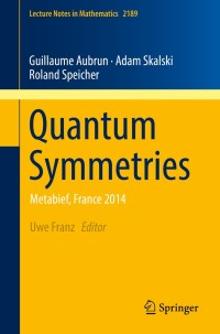 Cover image: Quantum Symmetries 9783319632056