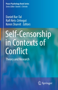 Cover image: Self-Censorship in Contexts of Conflict 9783319633770