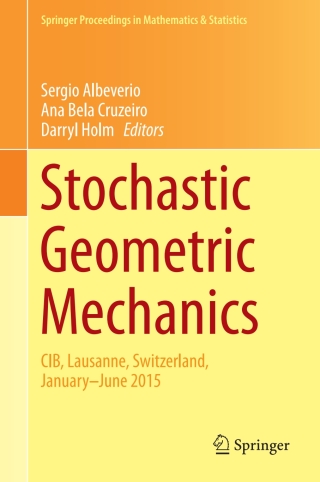 Cover image: Stochastic Geometric Mechanics 9783319634524