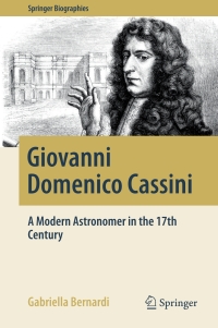 صورة الغلاف: Giovanni Domenico Cassini 9783319634678