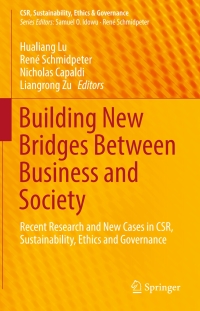 Titelbild: Building New Bridges Between Business and Society 9783319635606