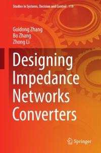 Cover image: Designing Impedance Networks Converters 9783319636542