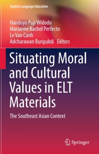 Titelbild: Situating Moral and Cultural Values in ELT Materials 9783319636757