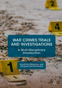 Imagen de portada: War Crimes Trials and Investigations 9783319640716