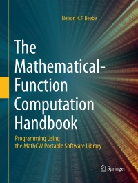 Cover image: The Mathematical-Function Computation Handbook 9783319641096