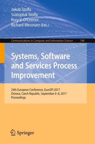 Cover image: Systems, Software and Services Process Improvement 9783319642178