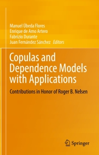 Imagen de portada: Copulas and Dependence Models with Applications 9783319642208