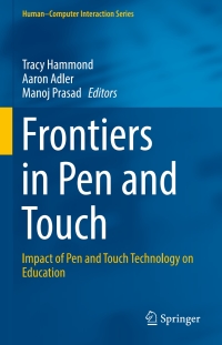 Imagen de portada: Frontiers in Pen and Touch 9783319642383