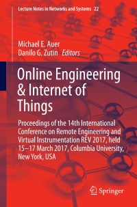 Cover image: Online Engineering & Internet of Things 9783319643519
