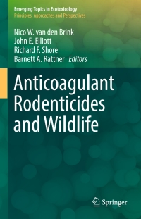 Cover image: Anticoagulant Rodenticides and Wildlife 9783319643755
