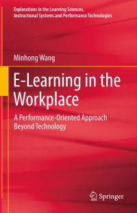 Imagen de portada: E-Learning in the Workplace 9783319645308