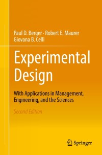 Cover image: Experimental Design 2nd edition 9783319645827