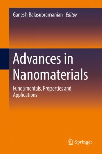 Cover image: Advances in Nanomaterials 9783319647159