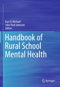 Cover image: Handbook of Rural School Mental Health 9783319647333