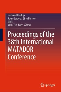 Imagen de portada: Proceedings of the 38th International MATADOR Conference 9783319649429