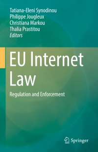Imagen de portada: EU Internet Law 9783319649542