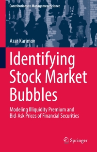 Cover image: Identifying Stock Market Bubbles 9783319650081