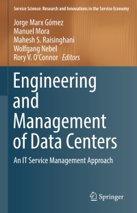 Cover image: Engineering and Management of Data Centers 9783319650814