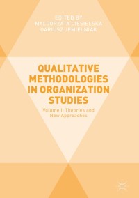 Imagen de portada: Qualitative Methodologies in Organization Studies 9783319652160