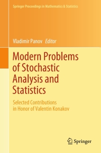 Cover image: Modern Problems of Stochastic Analysis and Statistics 9783319653129