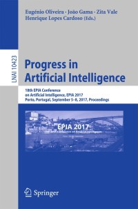 Cover image: Progress in Artificial Intelligence 9783319653396