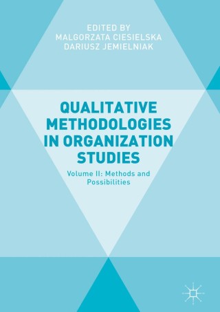 Cover image: Qualitative Methodologies in Organization Studies 9783319654416