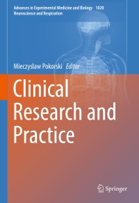 Imagen de portada: Clinical Research and Practice 9783319654447