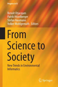 Cover image: From Science to Society 9783319656861