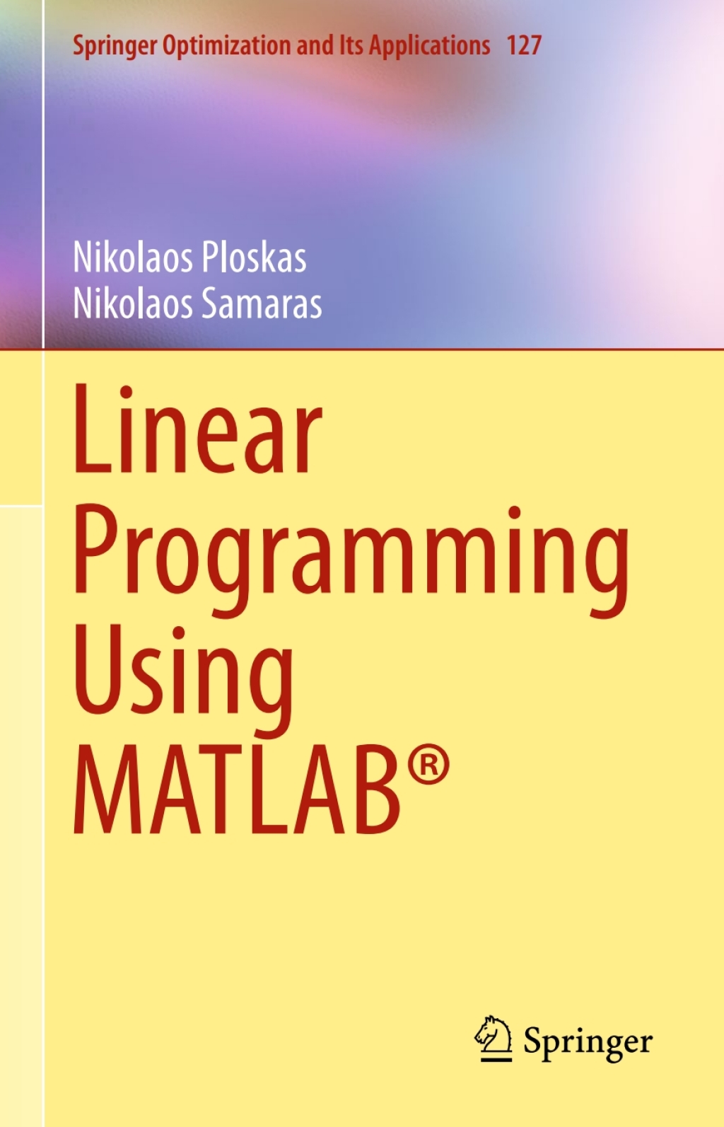 Linear Programming Using MATLAB® (eBook)