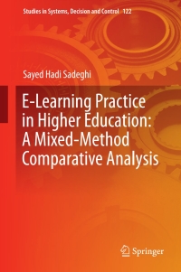 Imagen de portada: E-Learning Practice in Higher Education: A Mixed-Method Comparative Analysis 9783319659381