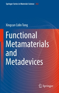Cover image: Functional Metamaterials and Metadevices 9783319660431