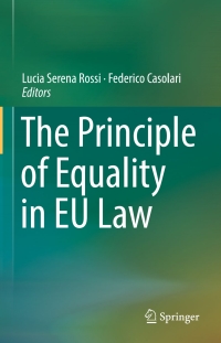 Immagine di copertina: The Principle of Equality in EU Law 9783319661360