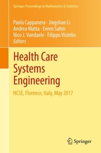 Imagen de portada: Health Care Systems Engineering 9783319661452