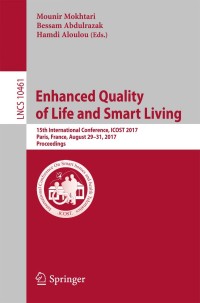 Cover image: Enhanced Quality of Life and Smart Living 9783319661872