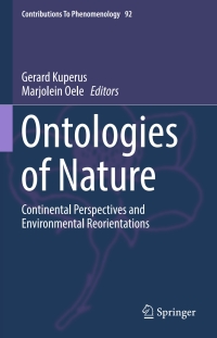 Immagine di copertina: Ontologies of Nature 9783319662350