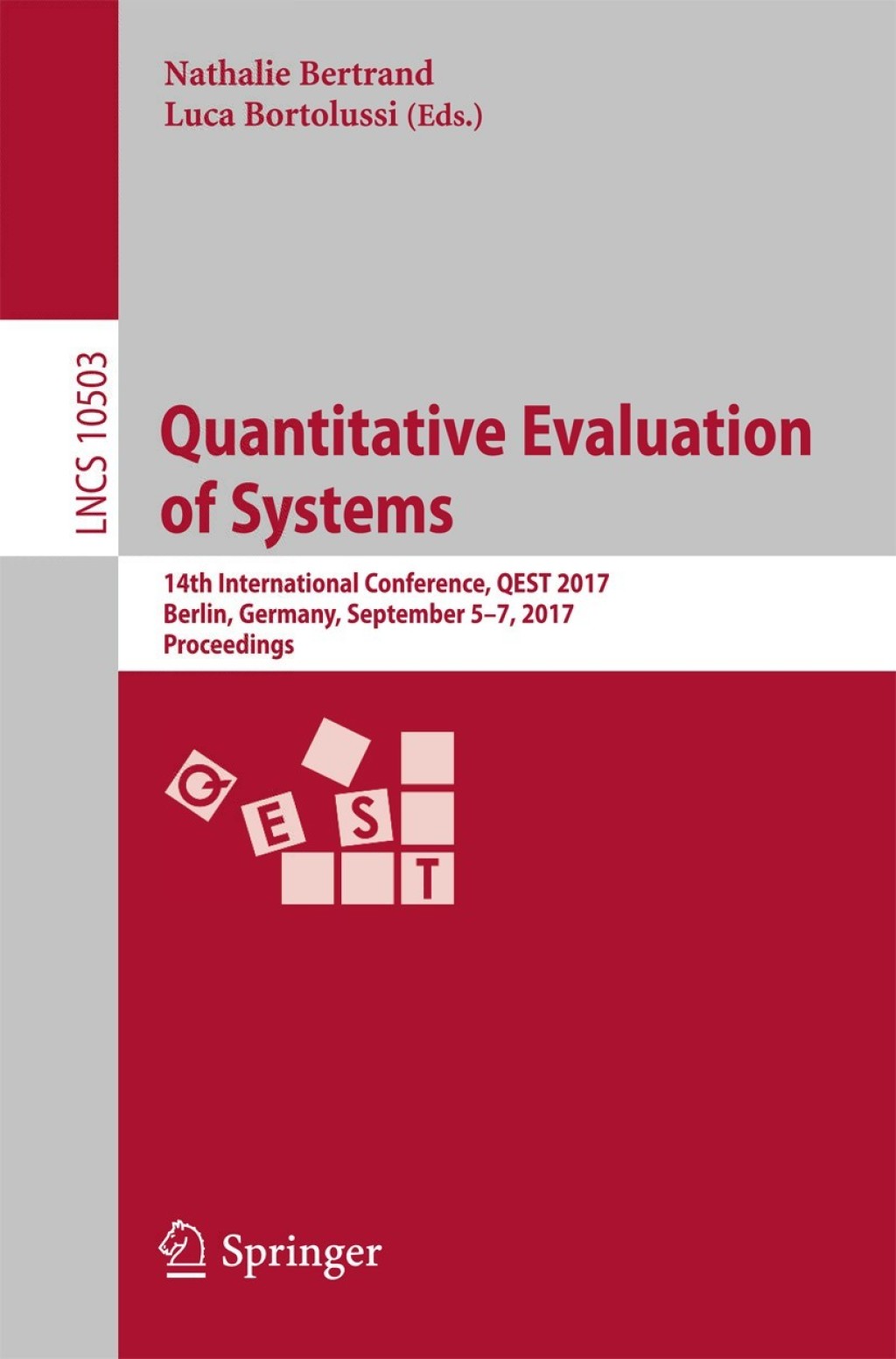 ISBN 9783319663340 product image for Quantitative Evaluation of Systems (eBook Rental) | upcitemdb.com