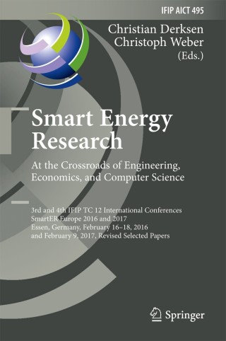 Imagen de portada: Smart Energy Research. At the Crossroads of Engineering, Economics, and Computer Science 9783319665528