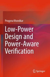 Immagine di copertina: Low-Power Design and Power-Aware Verification 9783319666181