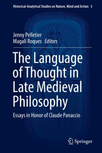 Cover image: The Language of Thought in Late Medieval Philosophy 9783319666334