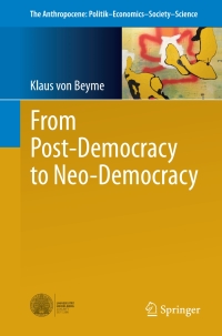 Cover image: From Post-Democracy to Neo-Democracy 9783319666600