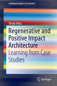 Titelbild: Regenerative and Positive Impact Architecture 9783319667171