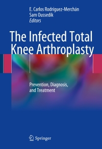 表紙画像: The Infected Total Knee Arthroplasty 9783319667294