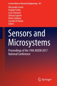 صورة الغلاف: Sensors and Microsystems 9783319668017