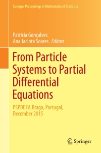 Cover image: From Particle Systems to Partial Differential Equations 9783319668383