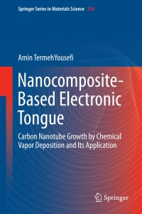 Cover image: Nanocomposite-Based Electronic Tongue 9783319668475