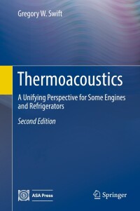 Cover image: Thermoacoustics 2nd edition 9783319669328