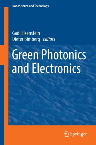 Titelbild: Green Photonics and Electronics 9783319670010