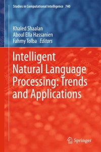 Imagen de portada: Intelligent Natural Language Processing: Trends and Applications 9783319670553