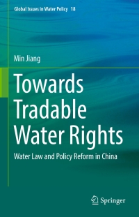 Omslagafbeelding: Towards Tradable Water Rights 9783319670850